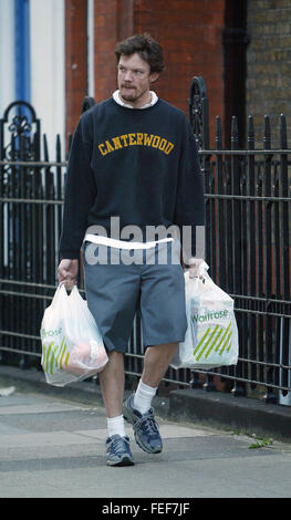 Matthew Lillard Shopping in London 3 Bilder (Kredit Bild © Jack Ludlam) Stockfoto