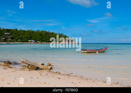 einen schönen Blick auf den Salat Beach, Koh Phangan, Thailand Stockfoto