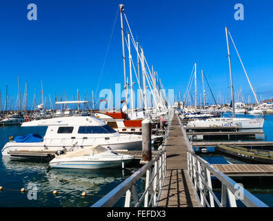 Marina Rubicon, Playa Blanca, Lanzarote Stockfoto