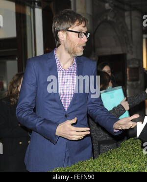 Verschiedene Prominente besuchen Jungs und Puppen Presse Nacht mit: Stephen Merchant wo: London, Vereinigtes Königreich bei: 6. Januar 2016 Stockfoto