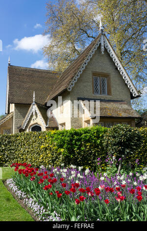 Buck Hill Lodge in den Kensington Gardens, London. Stockfoto