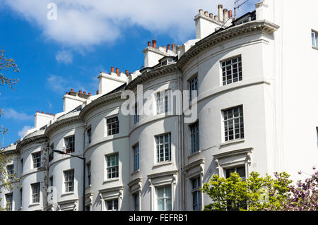 Westbourne Straße in der Bayswater-Viertel von London. Stockfoto