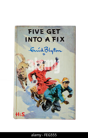 Enid Blytons "Fünf bekommen in eine Verlegenheit" 17. Famous Five Buch, Ascot, Berkshire, England, Vereinigtes Königreich Stockfoto