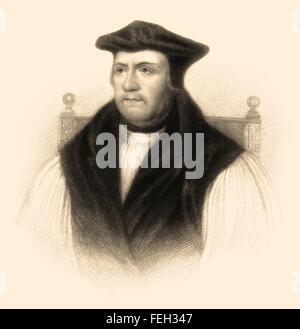 Matthew Parker, 1504-1575, Erzbischof von Canterbury, eine mächtige Figur der englischen Reformation Stockfoto
