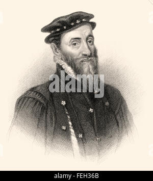 Sir Thomas Gresham der ältere, 1519-1579, ein englischer Kaufmann und Finanzier Stockfoto