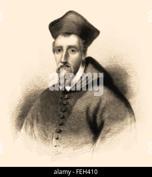 William Allen, 1532-1594, ein Englisch-Kardinal der römisch-katholischen Kirche Stockfoto