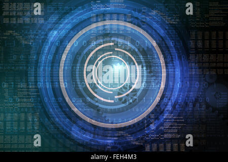 Zusammenfassung Hintergrund mit Zahnrädern Stockfoto