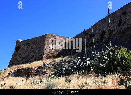 Kreta, die Festung von Rethymnon Stockfoto