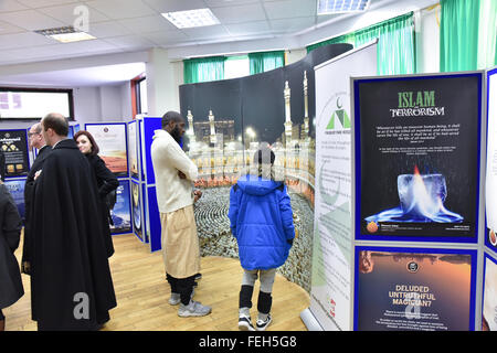 Finsbury Park-Moschee, London, UK. 7. Februar 2016. Finsbury Park-Moschee. Die zweite jährliche besuchen meine Moschee Tag: Stockfoto