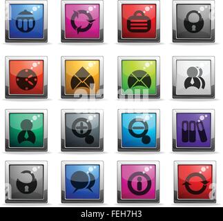 Business-Vektor-Icons set Stock Vektor