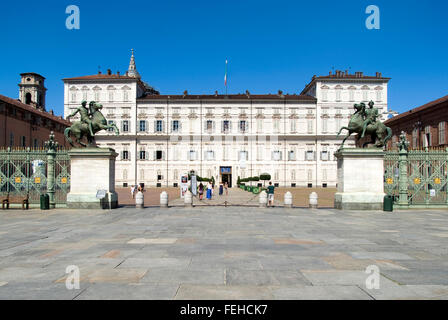 Royal Palace von Turin Stockfoto