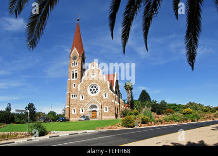 Christ Church - historisches Wahrzeichen in Windhoek, Namibia Stockfoto