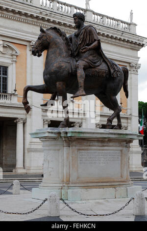 Die Kapitolinischen Museen (Musei Capitolini) auf der Piazza del Campidoglio in Rom, Italien Stockfoto