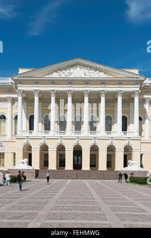 Das Russische Museum of Art, Inzhenernaya Street, St. Petersburg, nordwestliche Region, Russische Föderation Stockfoto
