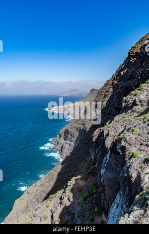 Schöne Aussicht auf Gran Canaria (Gran Canaria) Küste Landschaft vom Aussichtspunkt Mirador de Balcon, Spanien Stockfoto