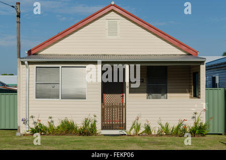 Hütten der Currarong an der südlichen Küste von New South Wales in Australien Stockfoto