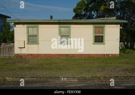 Hütten der Currarong an der südlichen Küste von New South Wales in Australien Stockfoto