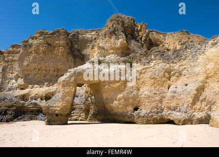 Sao Rafael Strand, Algarve Stockfoto