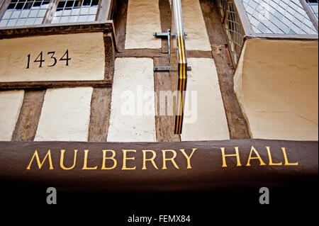 Mulberry Hall, Stonegate, York Stockfoto