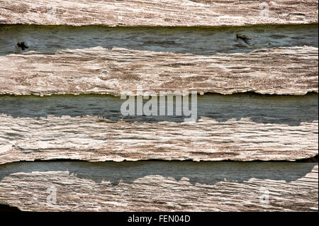 Verwittertem Holz aus alten Scheune Stockfoto