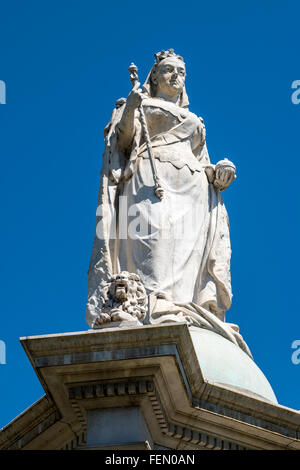 Königin Victoria Statue, Melbourne, Australien Stockfoto