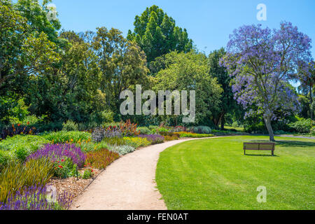 Die Royal Botanic Gardens, Melbourne, Australien Stockfoto