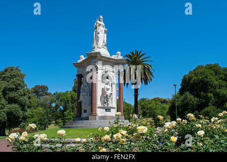 Königin Victoria Statue, Melbourne, Australien Stockfoto