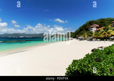 Pink Gin Beach, Grenada, Caribbean Stockfoto