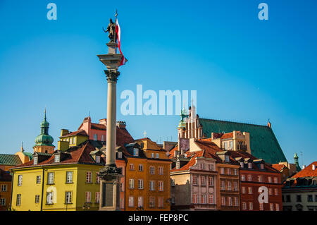 Altstadt von Warschau Stockfoto