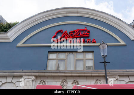 Das Elektro-Kino in Portobello Road, Notting Hill, London Stockfoto