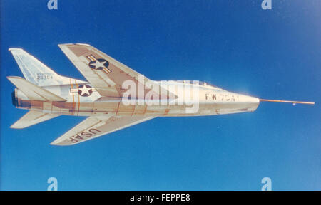 North American f-100 Super Sabre YF-100A Ac Nummer 1 Stockfoto