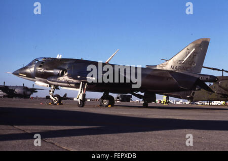 Hawker AV-8A Harrier 158700 VMA-513 McClellan AFB 5 Sep 86 Peter B Stockfoto