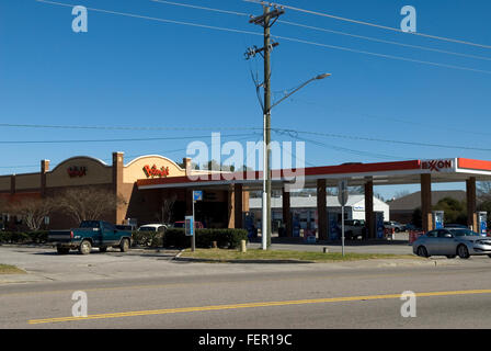 Bojangles Exxon USA Stockfoto