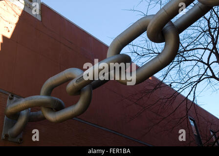 Riesen-Kette "Neverbust" Columbia South Carolina, USA Stockfoto