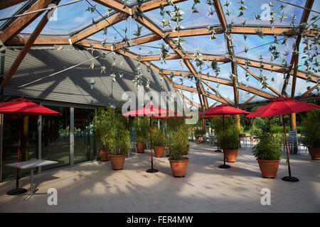 Alnwick Gardens Café, Alnwick, Northumberland. UK Stockfoto