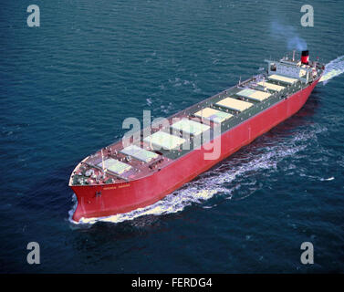 See-Erprobung von der Bulk Carrier "Orenda Bridge" Probefahrten der Massengutfrachter "Orenda Brücke" Stockfoto