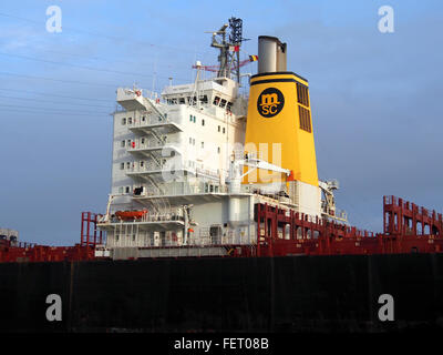 MSC Roberta (Schiff, 1993), IMO 9038907, Hafen von Antwerpen, Belgien-Bild 9 Stockfoto
