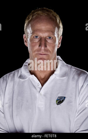 Orlando, Florida, USA. 21. April 2009. Orlando-Coach Jim Haslett Porträt schießen während der United Football League treffen im Rosen Shingle Creek. © Scott A. Miller/ZUMA Draht/Alamy Live-Nachrichten Stockfoto