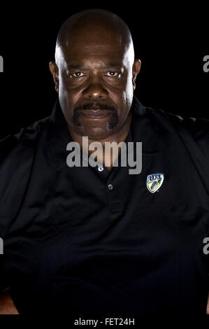 Orlando, Florida, USA. 21. April 2009. New York-Trainer Ted Cottrell Porträt schießen während der United Football League treffen im Rosen Shingle Creek. © Scott A. Miller/ZUMA Draht/Alamy Live-Nachrichten Stockfoto