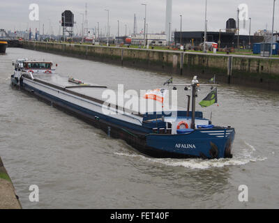 Afalina (Schiff, 1957) ENI 06001712 Hafen von Antwerpen pic4 Stockfoto