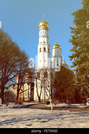 Schöne Ivan die große Glocke im Moskauer Kreml Stockfoto