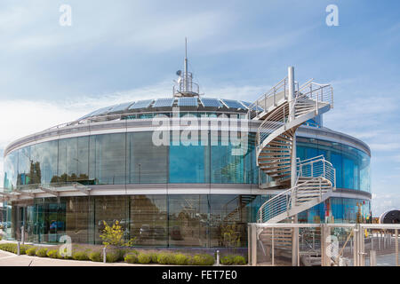 Das äußere der Kommissare der irischen Lichter-Zentrale in Dun Laoghaire, Irland Stockfoto