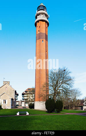 Le Touquet Leuchtturm Stockfoto