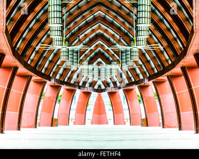 Bogen Betonkonstruktion Stockfoto