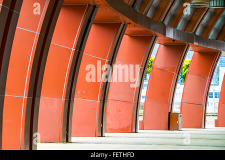 Bogen Betonkonstruktion Stockfoto