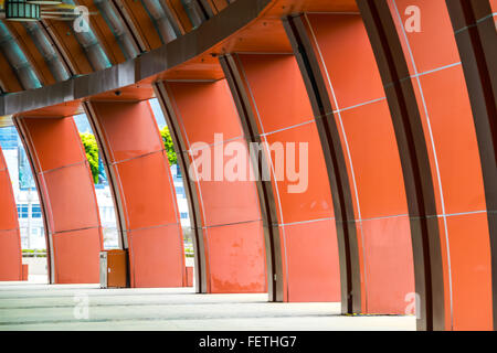 Bogen Betonkonstruktion Stockfoto