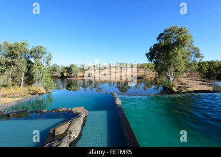 Infinity-Pool, Cobbold Gorge, Queensland Australien Stockfoto