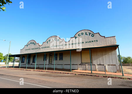 Burns Philp und Co Baudenkmal, Normanton, Golf von Carpentaria, Queensland, Australien Stockfoto