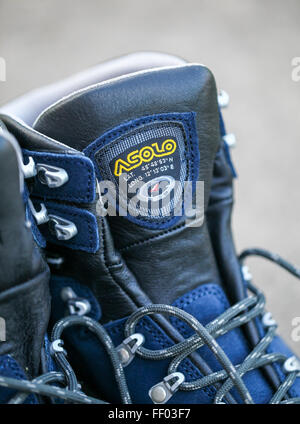 Ein paar von Asolo Stamm GTX Wanderstiefel Stockfoto