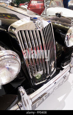 1954 MG TF Midget klassischen britischen Sportwagen, UK Stockfoto